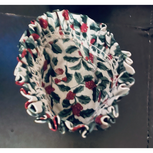 Liner for A Small Sweet Basil /Oregano Basket by Longaberger Retired Festive - Picture 16 of 16